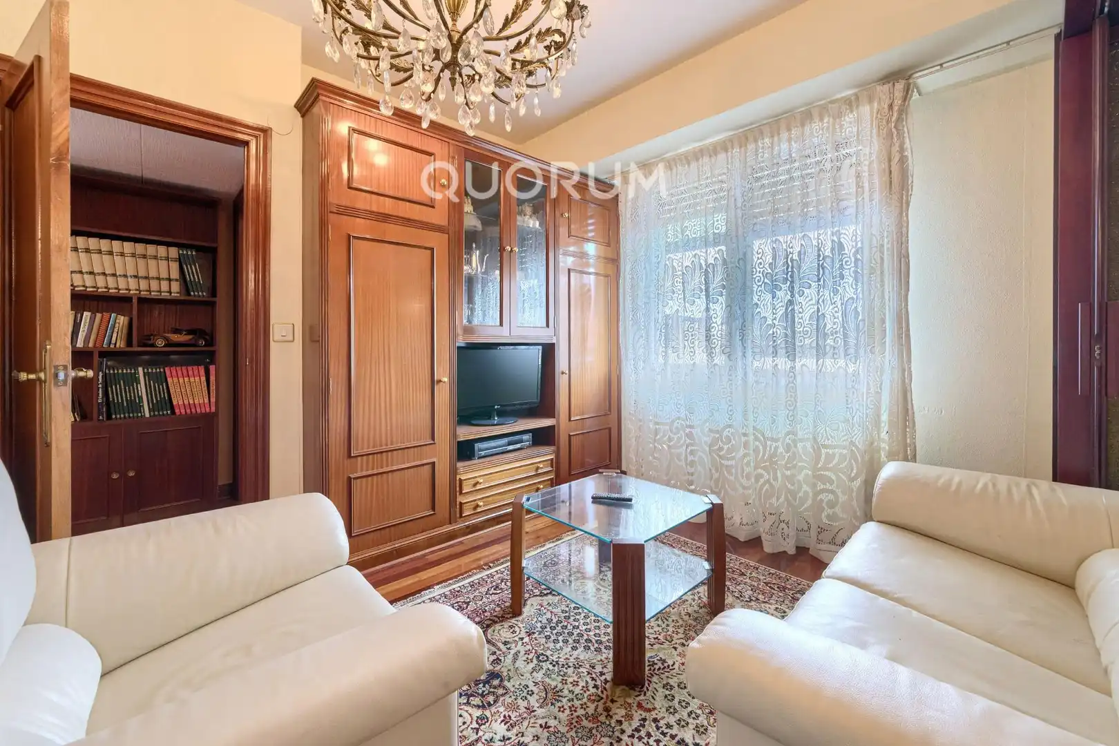 Wohnzimmer von Wohnung zum Verkauf in Basauri  mit Heizung, Möbliert und Balkon