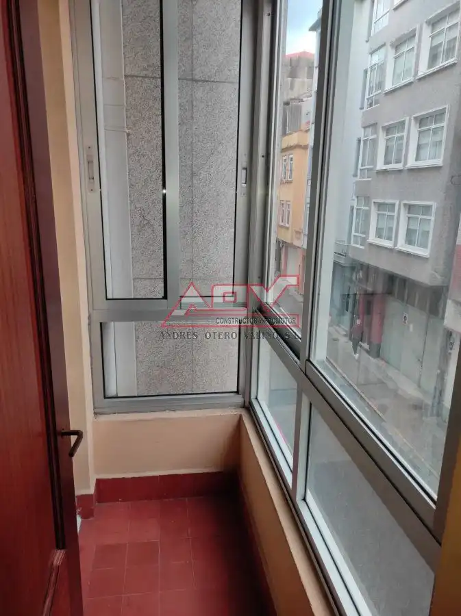 Terraza de Piso de alquiler en Ferrol con Aire acondicionado, Amueblado y Balcón