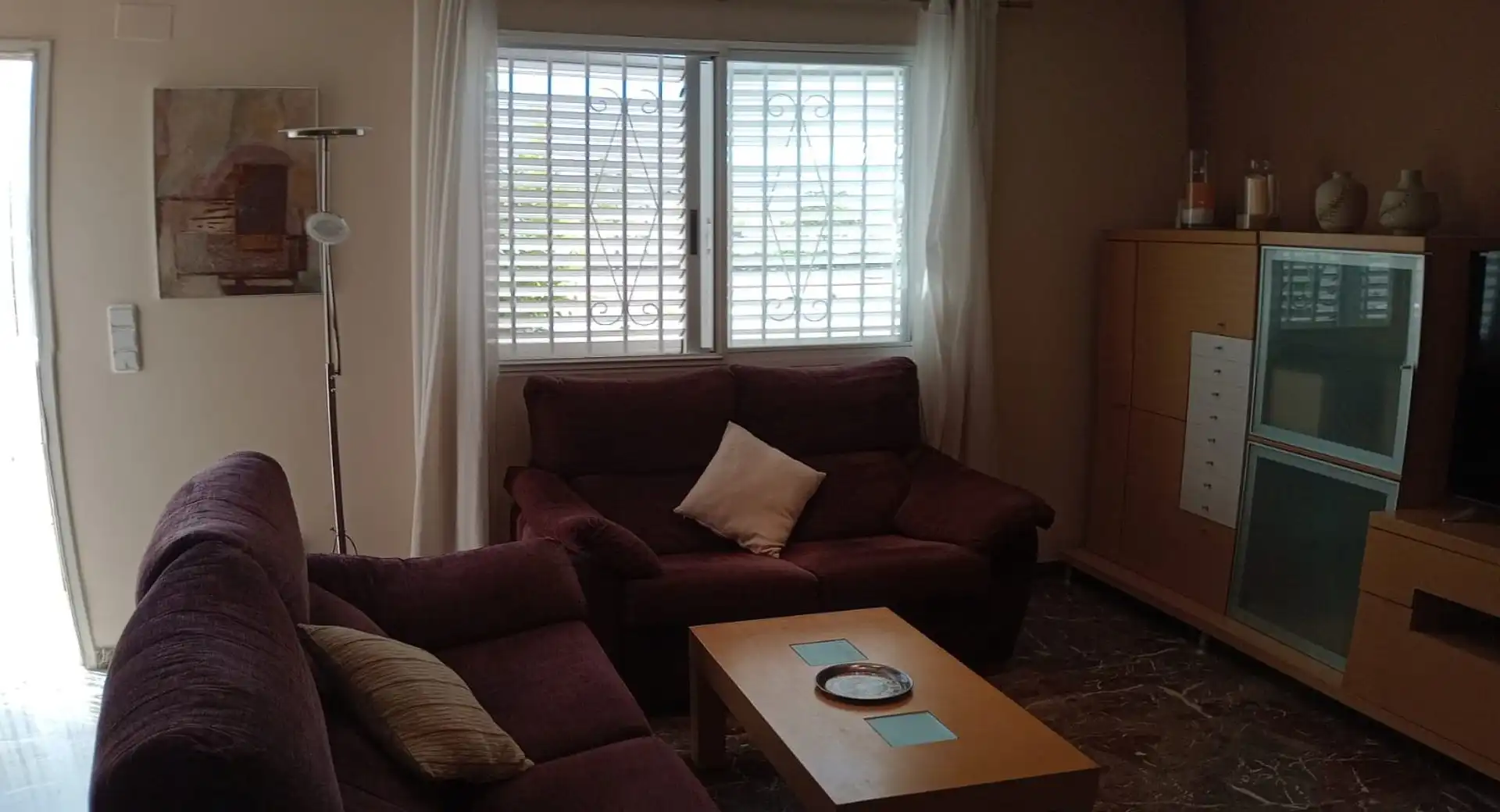 Sala de estar de Casa adosada de alquiler en Xirivella con Terraza y Amueblado