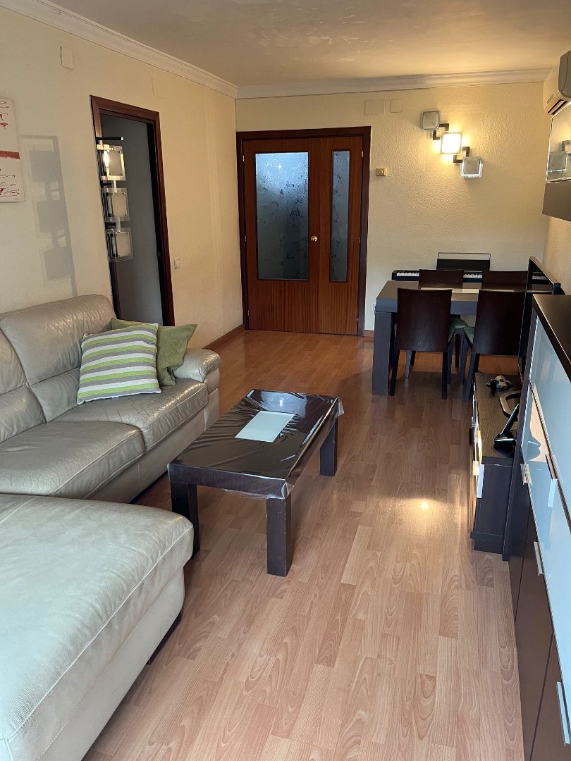 Sala d'estar de Pis en venda en  Barcelona Capital amb Aire condicionat, Calefacció i Terrassa