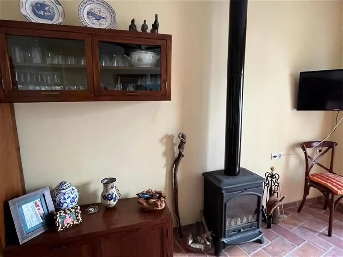 Sala d'estar de Casa adosada en venda en Torres