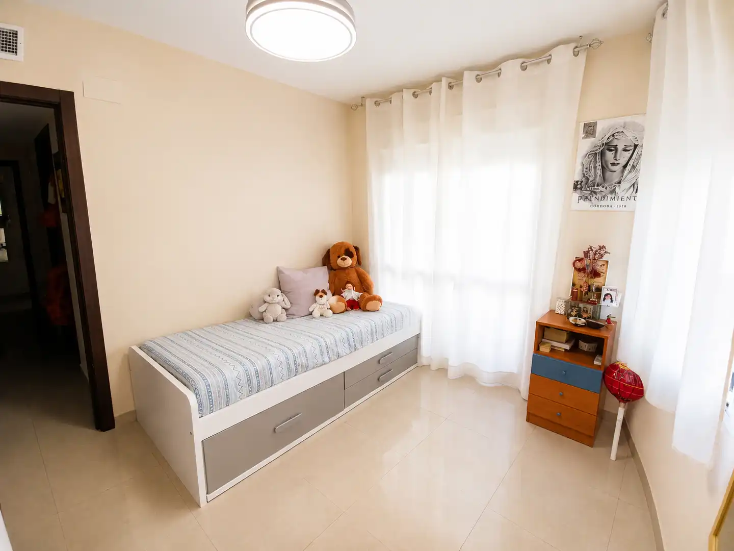 Bedroom of Flat for rent in Córdoba  with Air Conditioner, Heating and Terrace