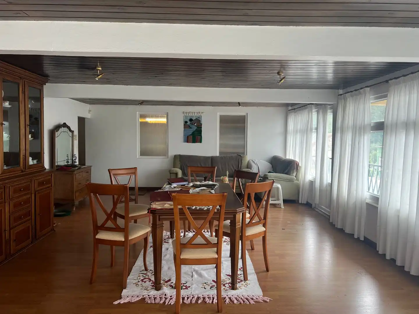Esszimmer von Geschaftsraum zum Verkauf in Narón mit Heizung, Terrasse und Möbliert