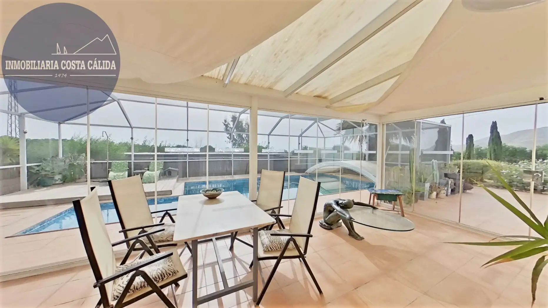 Terraza de Casa o chalet en venta en Puerto Lumbreras con Aire acondicionado, Calefacción y Jardín privado
