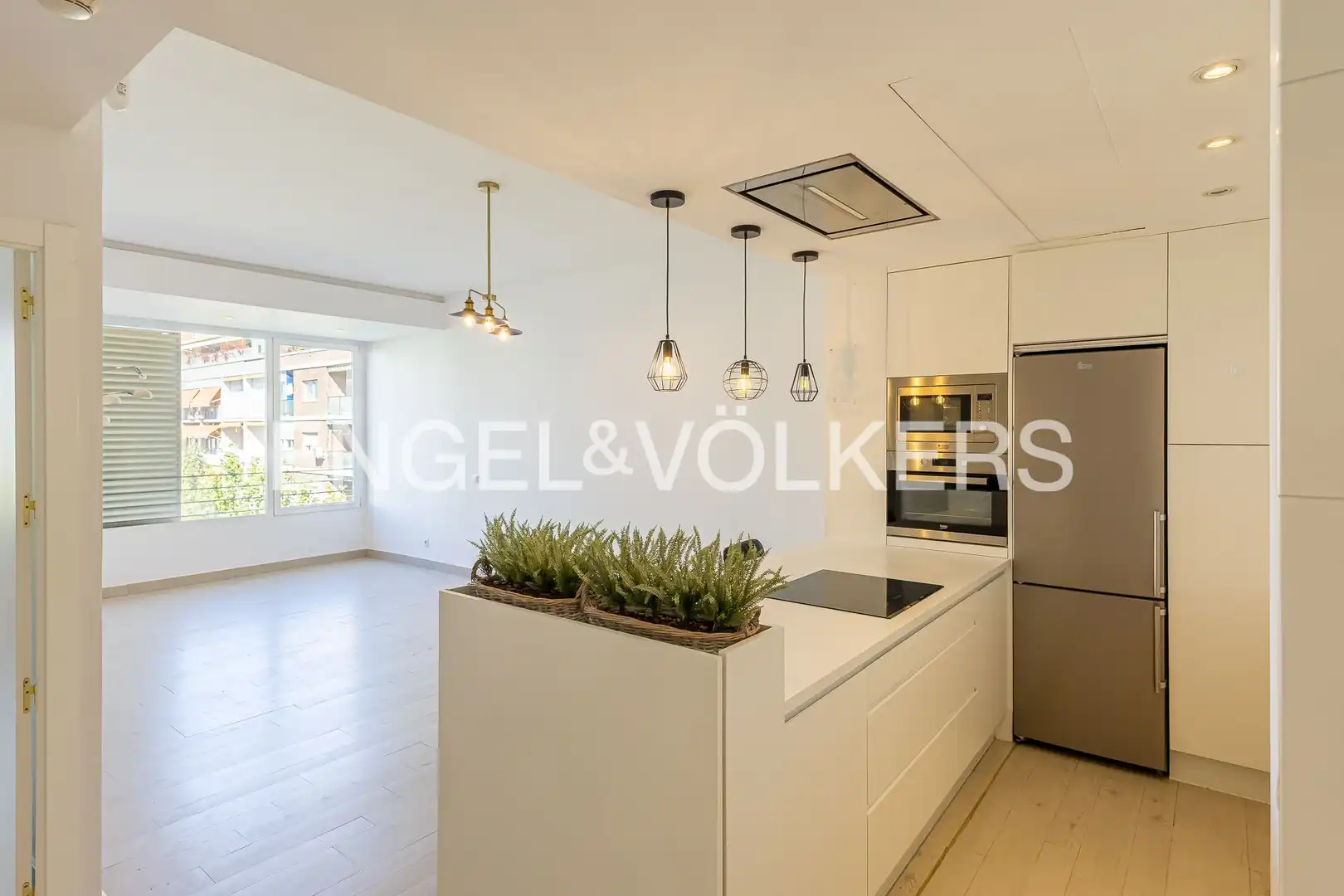 Cocina de Piso de alquiler en Madrid con Aire acondicionado y Calefacción