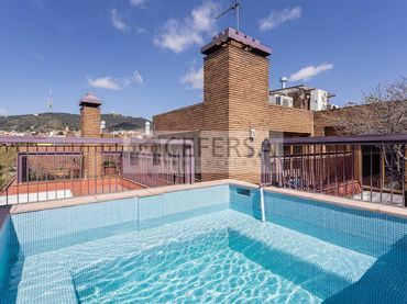 Wohnung mit Pool zum Verkauf in Sarrià - Sant Gervasi