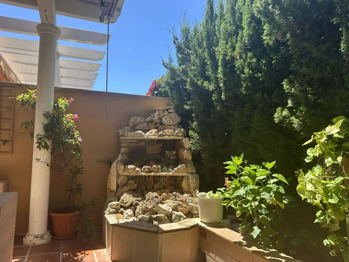 Terrassa de Casa o xalet en venda en Mijas amb Aire condicionat, Jardí privat i Terrassa