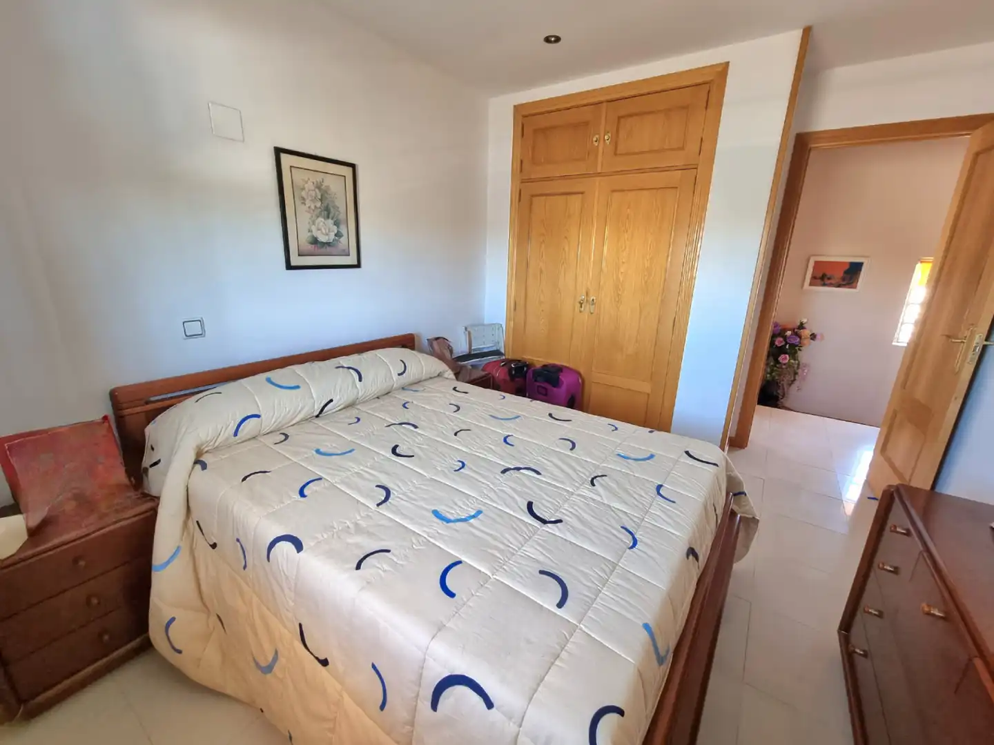 Dormitori de Casa o xalet en venda en Escalona amb Aire condicionat, Jardí privat i Traster
