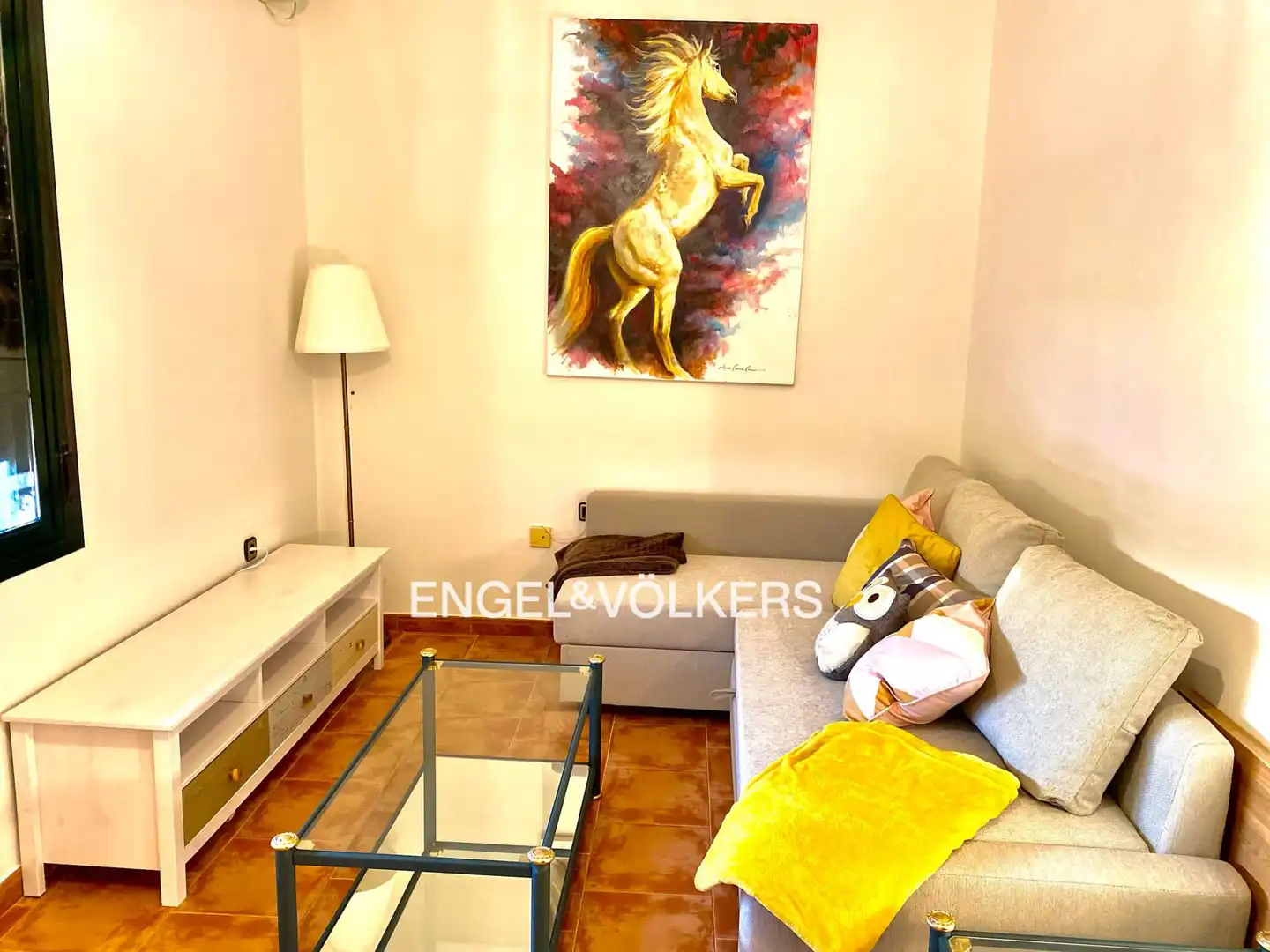 Sala de estar de Casa o chalet en venta en Alcalá de Guadaira con Calefacción y Jardín privado