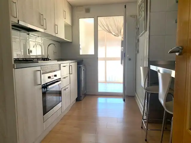Cocina de Piso en venta en Badalona con Aire acondicionado, Calefacción y Parquet