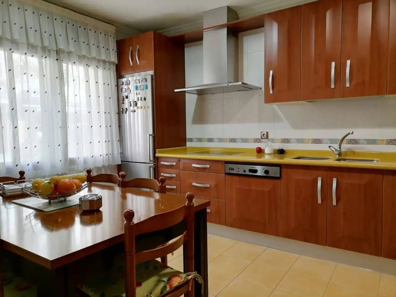Kitchen of Detached homes for sale in Ciudad Rodrigo  with Parquet flooring, Terrace and Furnished