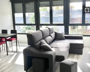 Sala d'estar de Pis de lloguer en  Madrid Capital amb Aire condicionat, Calefacció i Moblat