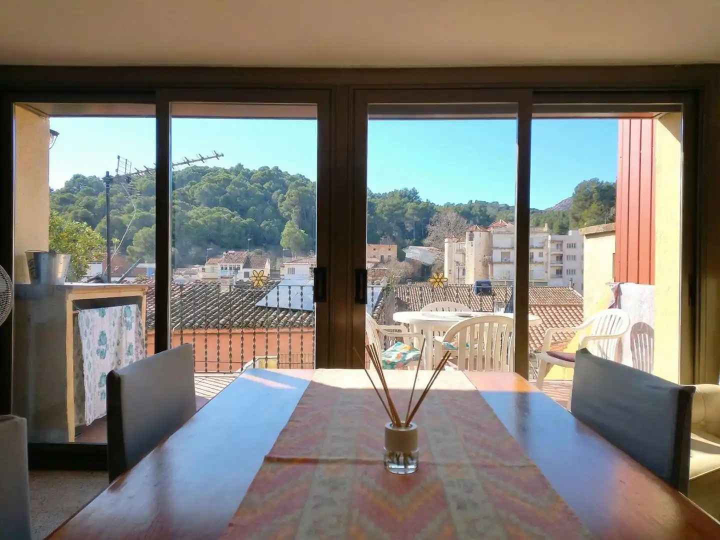 Menjador de Casa o xalet en venda en Sant Llorenç Savall amb Calefacció, Terrassa i Traster