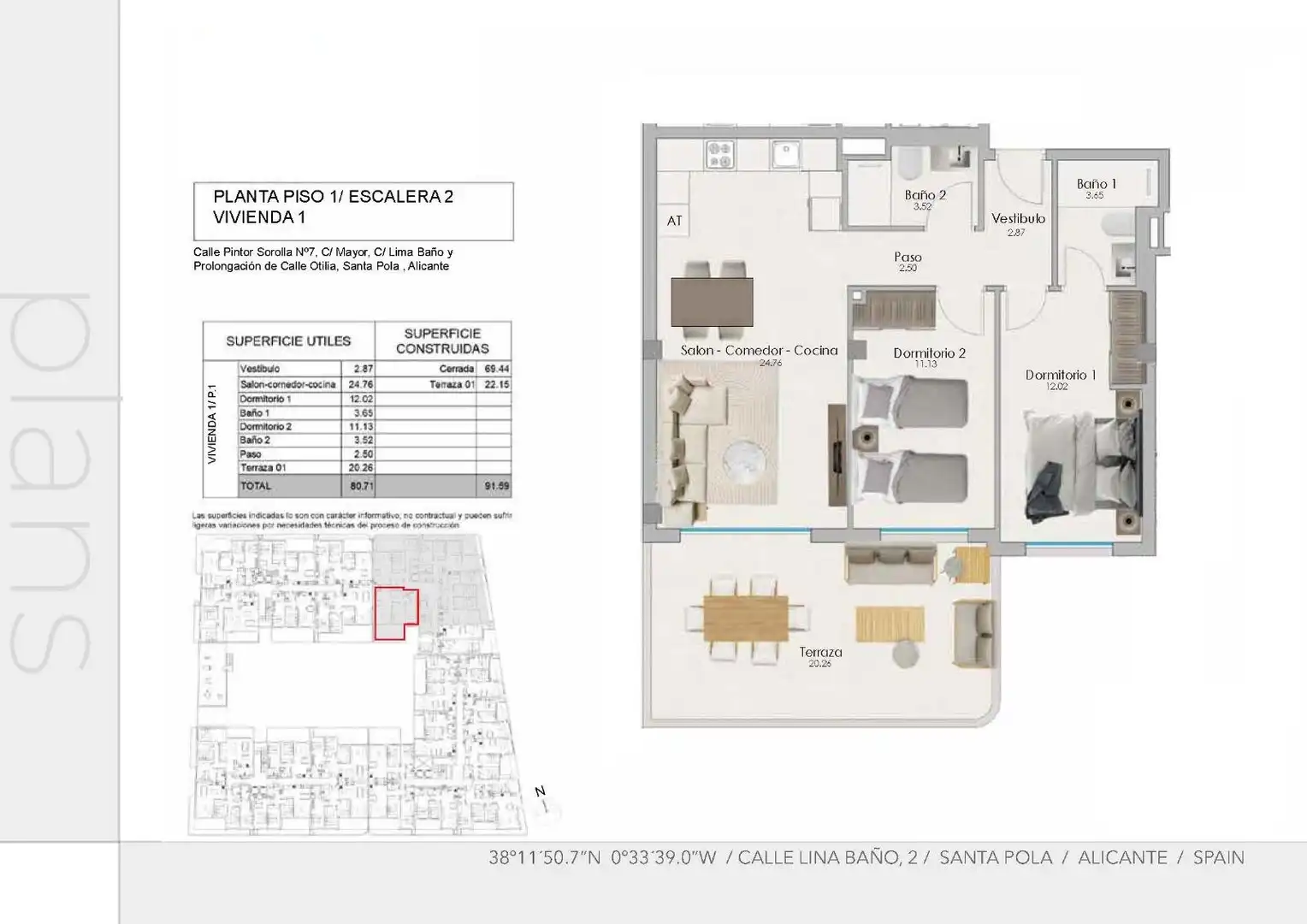 Apartment for sale in Santa Pola ciudad, imagen 9