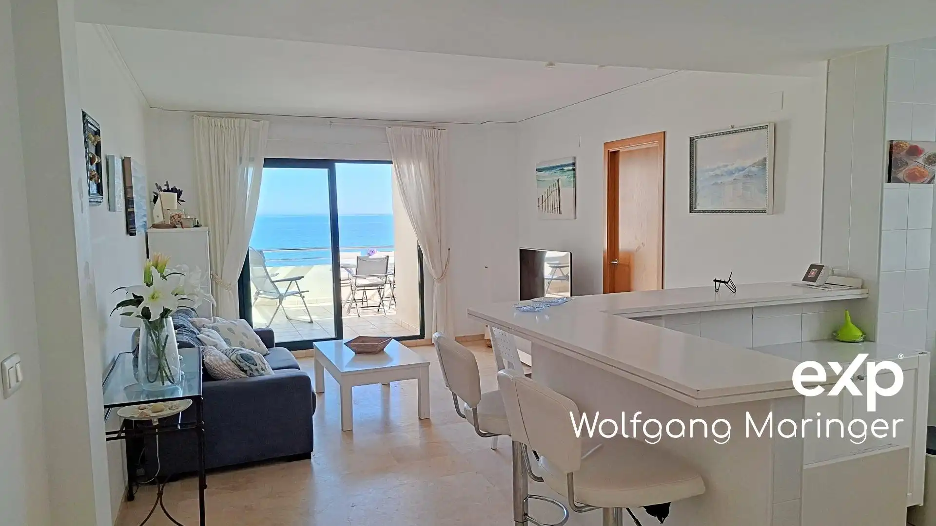 Living room of Attic for sale in Oliva  with Air Conditioner, Heating and Private garden