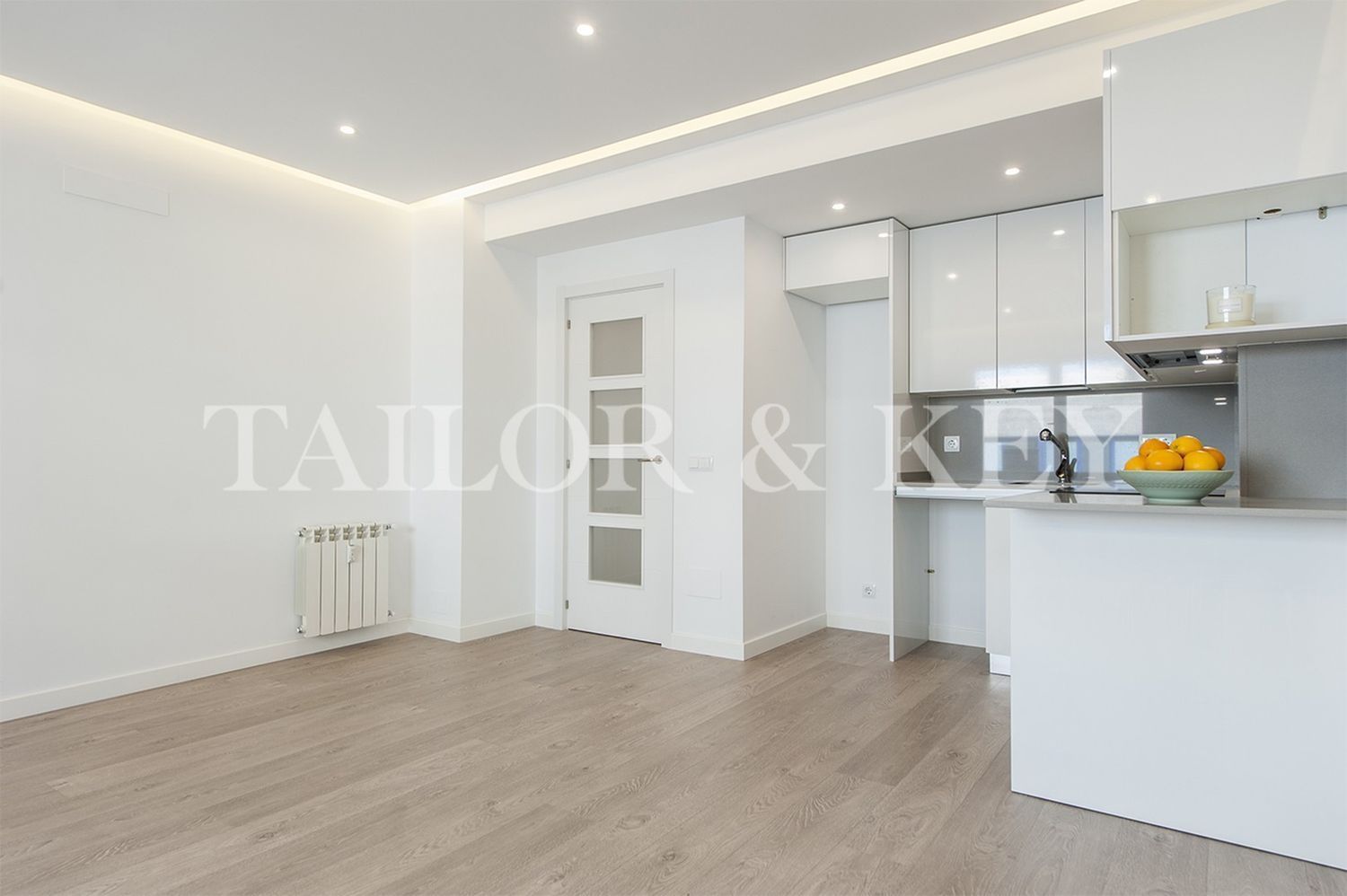 Living room of Flat to rent in  Madrid Capital  with Air Conditioner