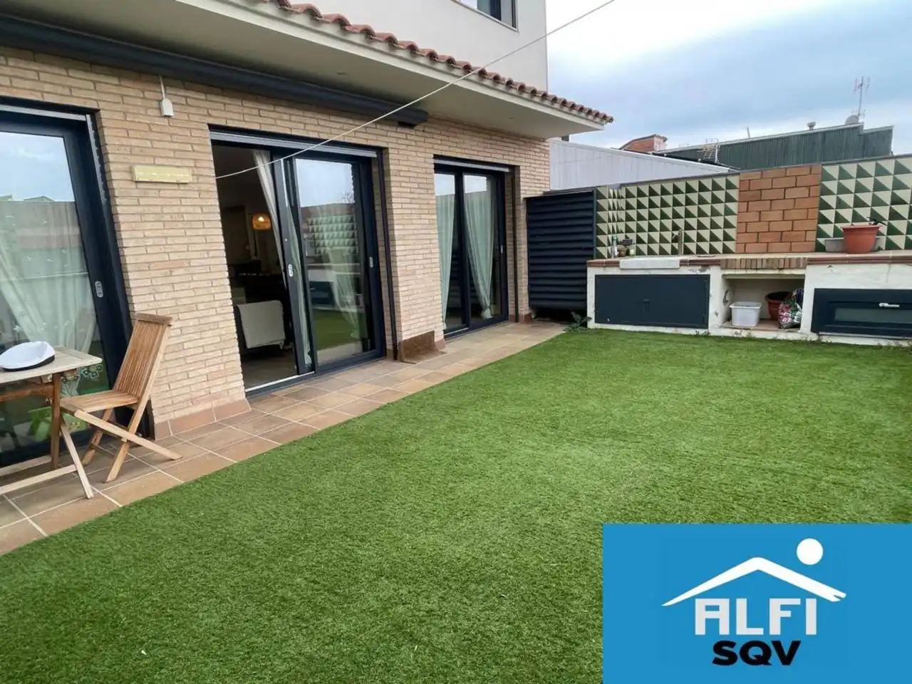 Terrassa de Casa o xalet en venda en Sant Quirze del Vallès amb Aire condicionat, Calefacció i Jardí privat