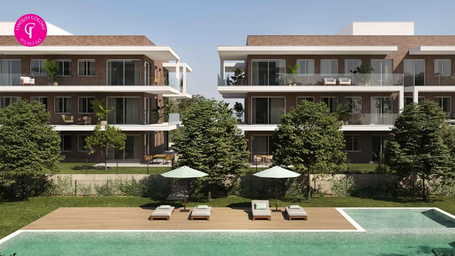 Vista exterior de Piso en venta en Vilablareix con Aire acondicionado, Terraza y Trastero