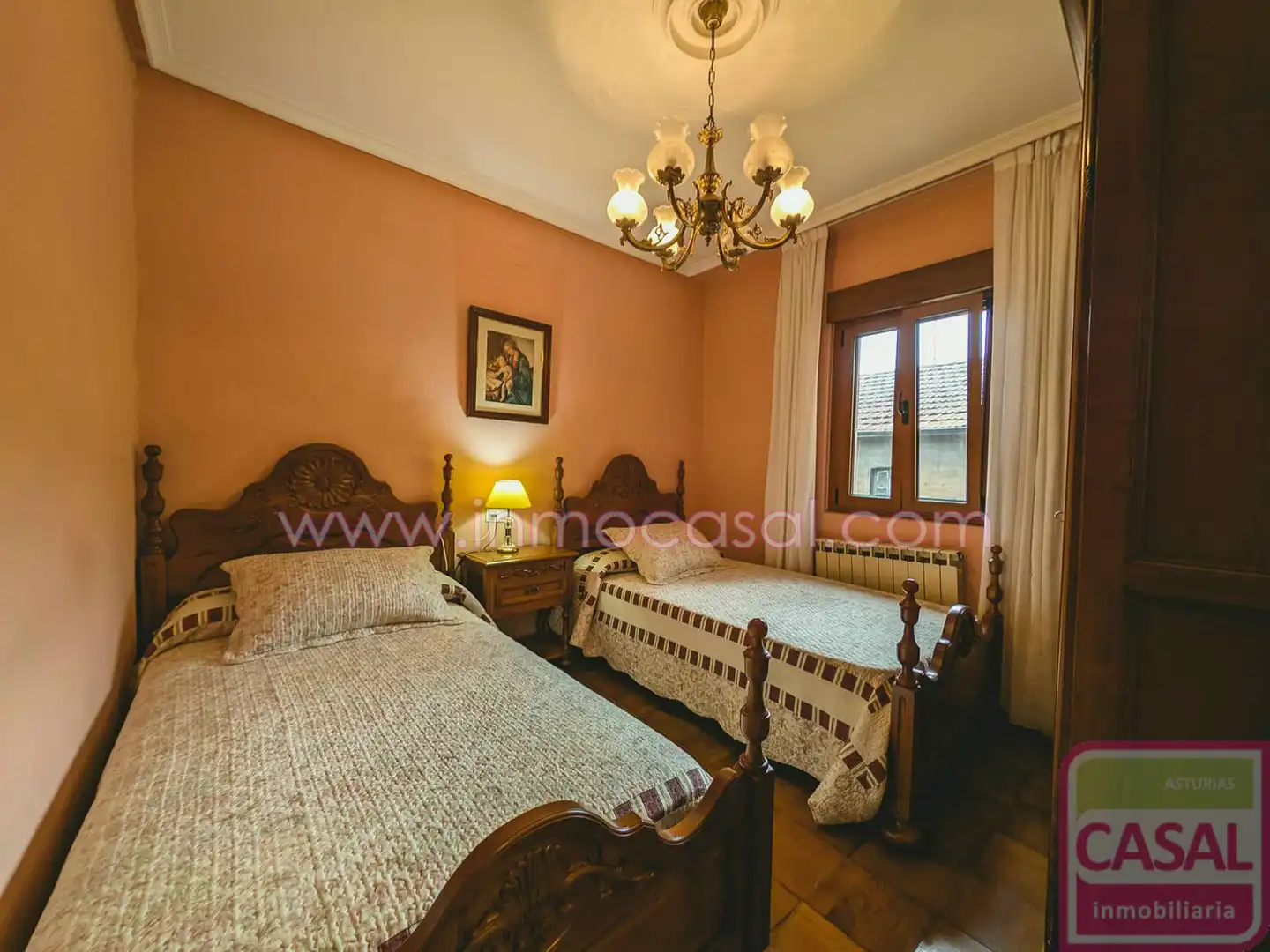 Bedroom of Flat for sale in Mieres (Asturias)  with Heating, Storage room and Furnished