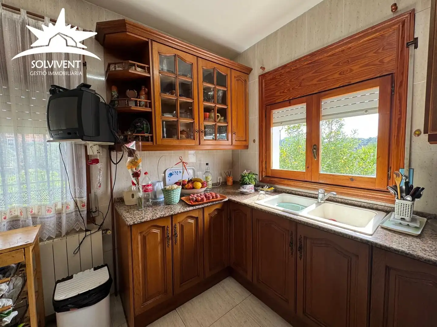 Cocina de Casa o chalet en venta en Cervelló con Calefacción, Jardín privado y Terraza