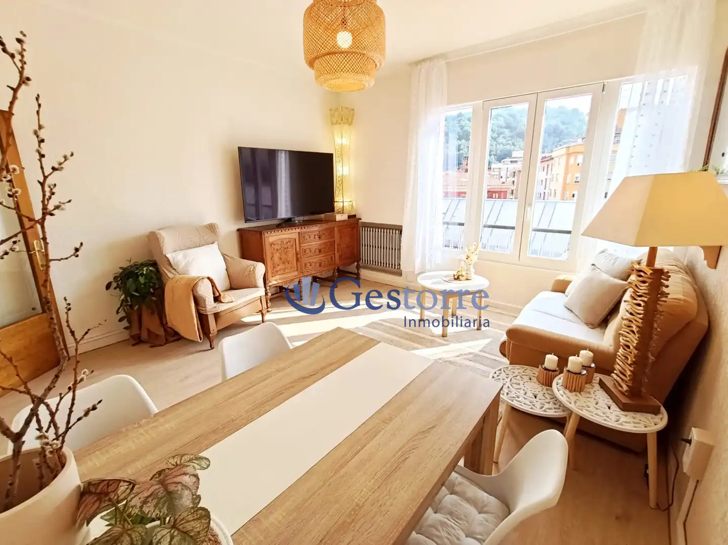 Living room of Flat for sale in Langreo  with Heating and Storage room