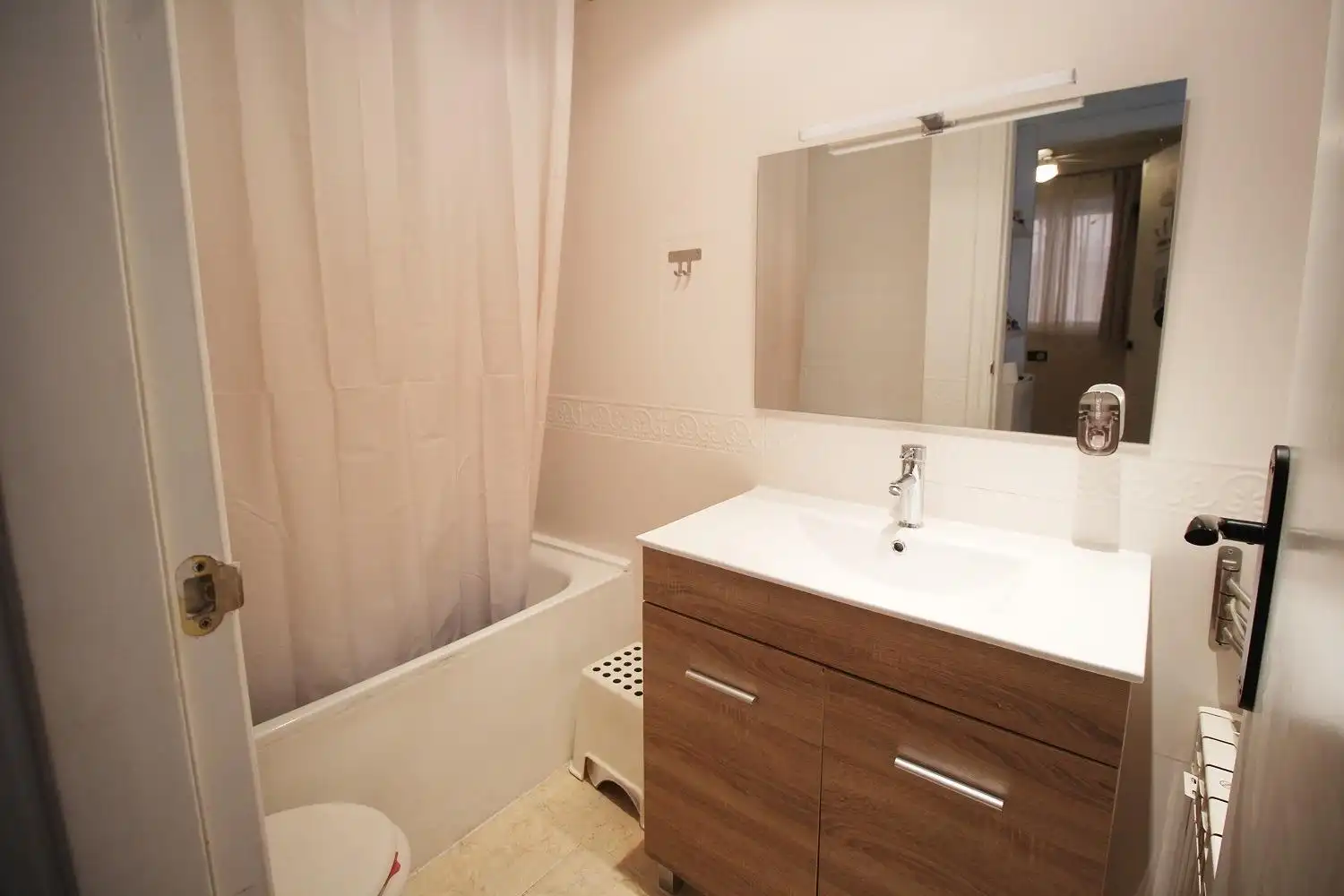 Baño de Apartamento en venta en Oropesa del Mar / Orpesa con Aire acondicionado, Jardín privado y Terraza