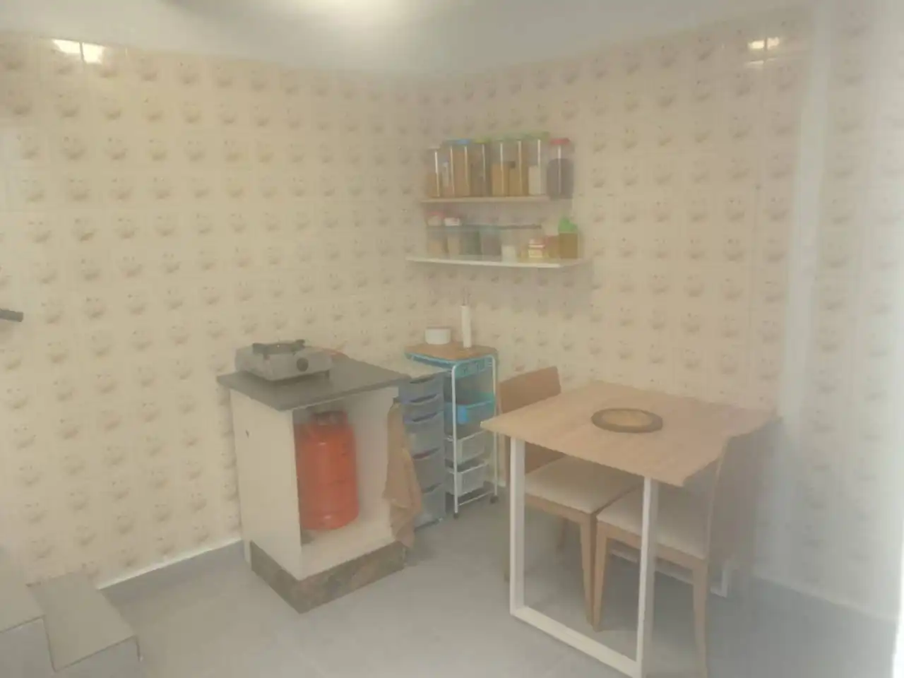 Cuina de Casa adosada en venda en Vilallonga / Villalonga amb Aire condicionat, Calefacció i Terrassa
