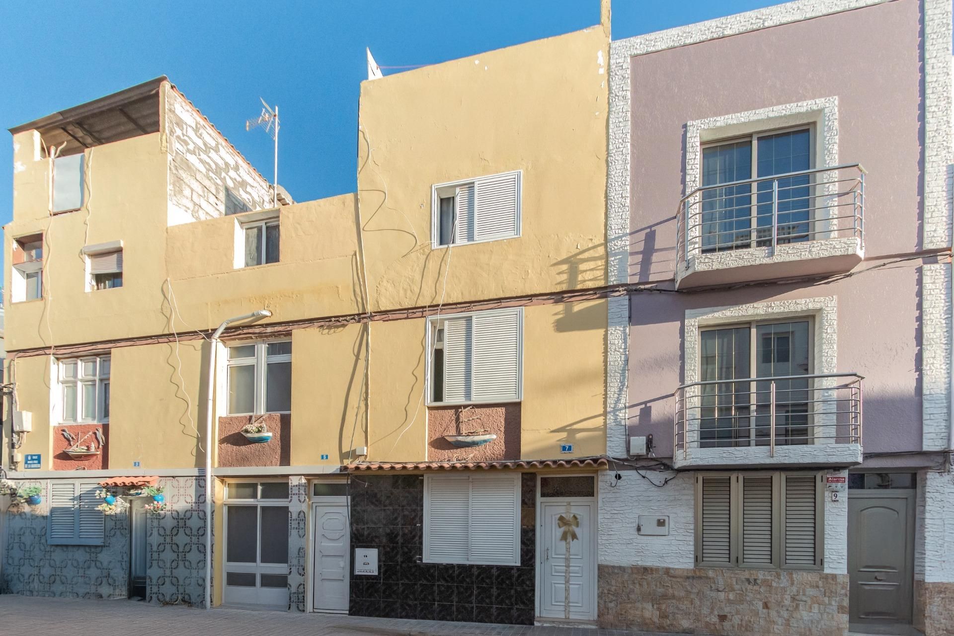 Exterior view of Single-family semi-detached for sale in Mogán  with Terrace