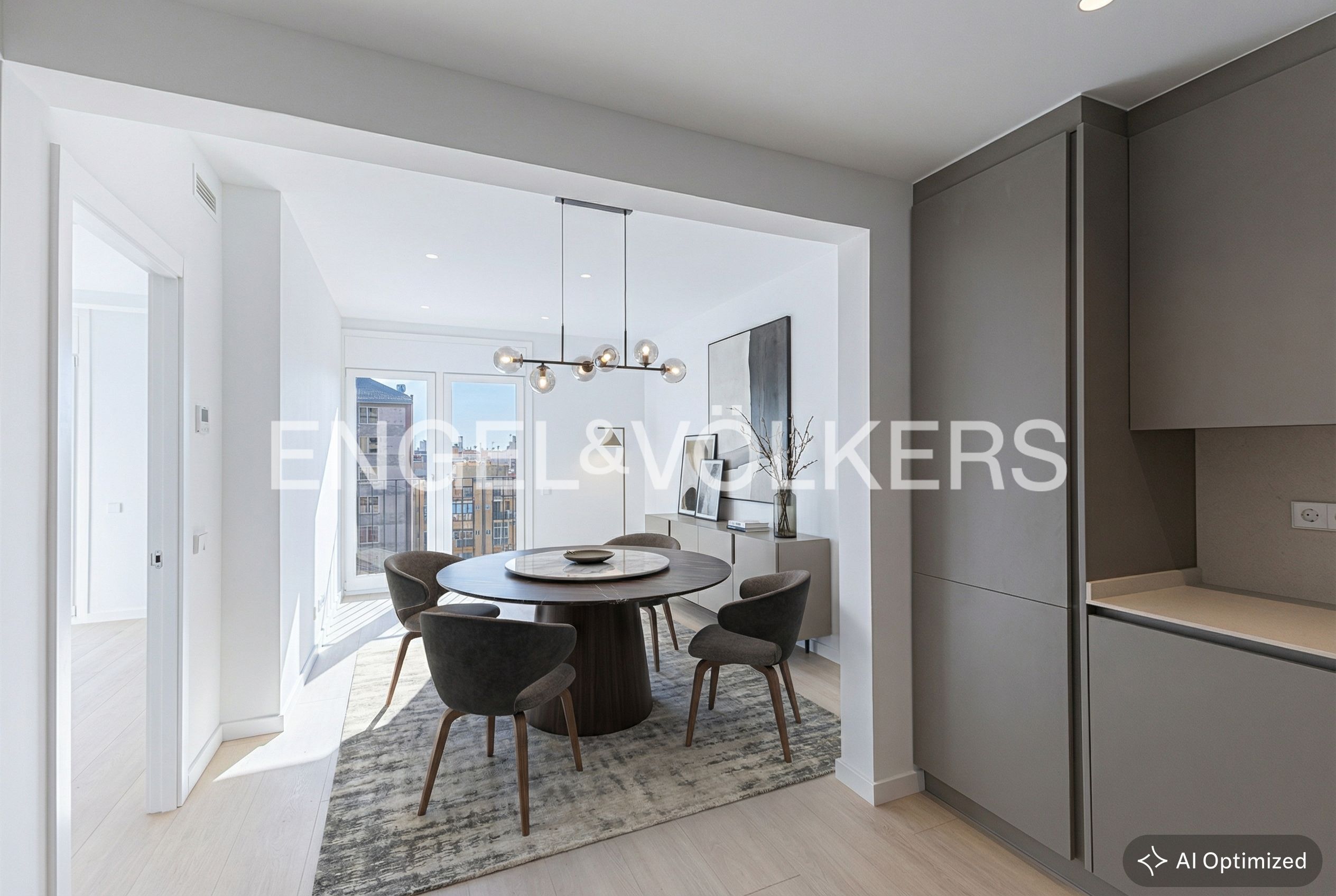 Comedor de Piso en venta en  Barcelona Capital con Aire acondicionado, Calefacción y Parquet