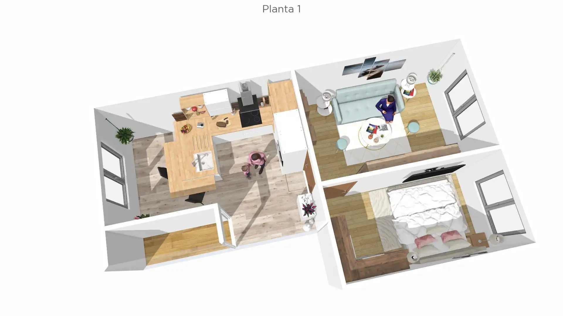Houses for sale in Castiliscar  with Furnished