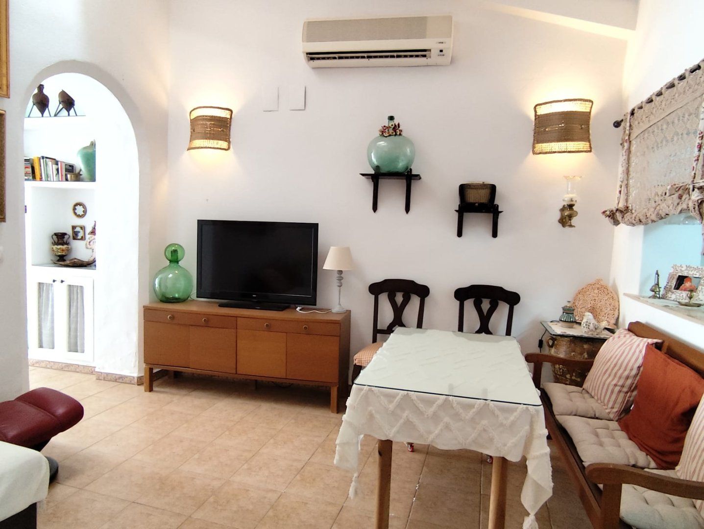 Living room of House or chalet for sale in Hinojos  with Air Conditioner