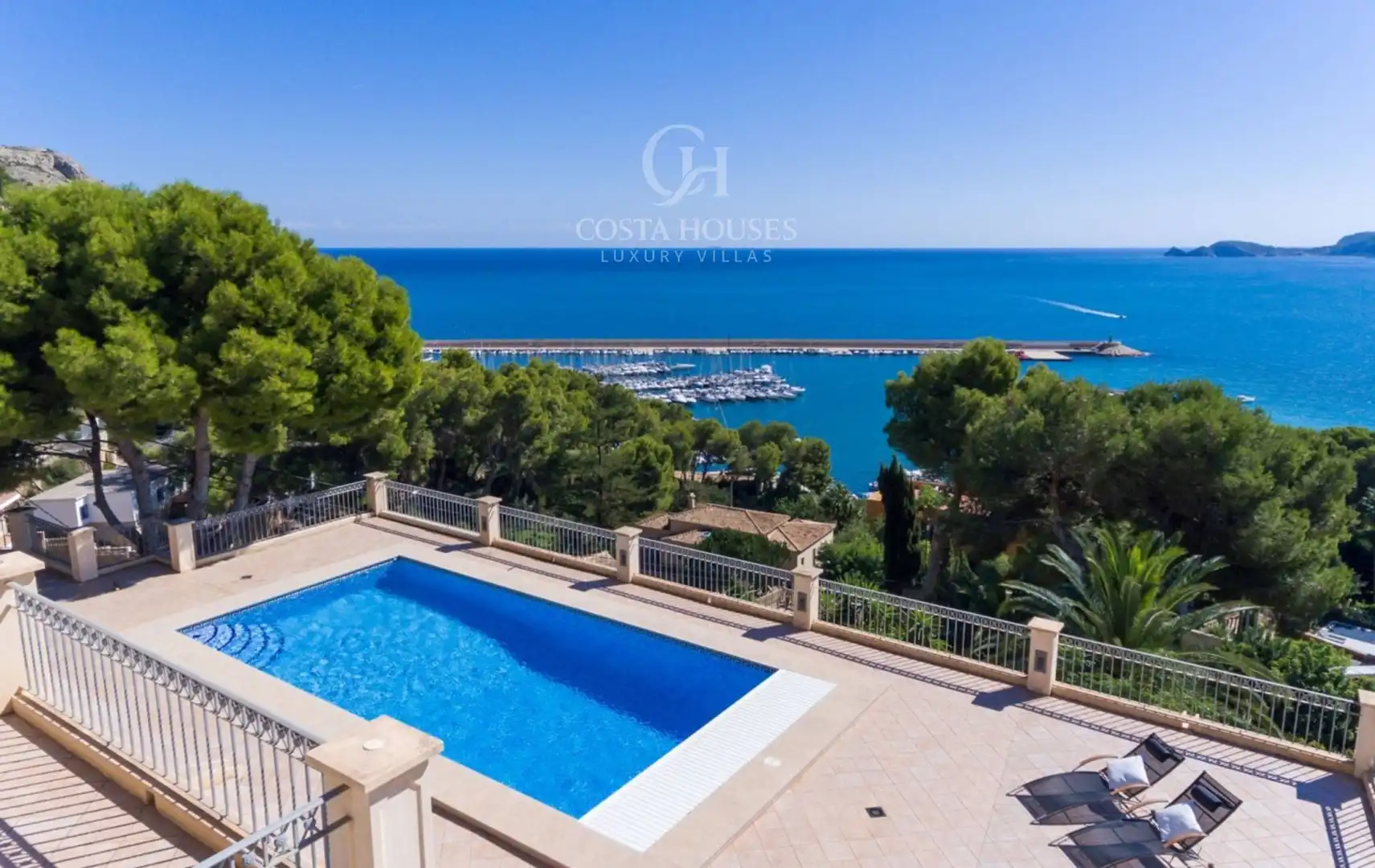 Swimming pool of Houses for sale in Jávea / Xàbia  with Air Conditioner, Private garden and Terrace