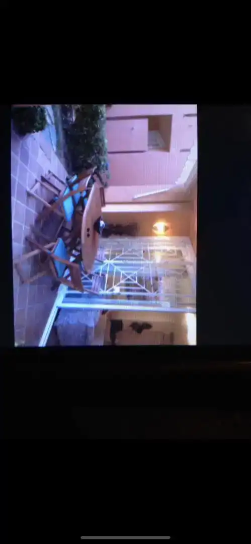 Außenansicht von Wohnung zur Miete in Islantilla mit Klimaanlage, Privatgarten und Abstellraum
