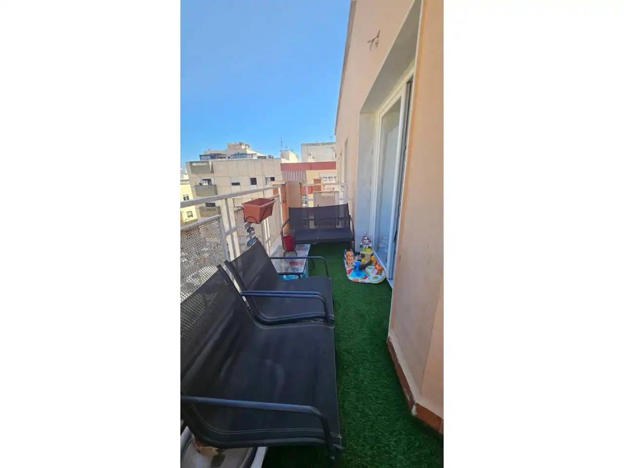 Terrassa de Pis en venda en Roquetas de Mar amb Aire condicionat, Terrassa i Moblat