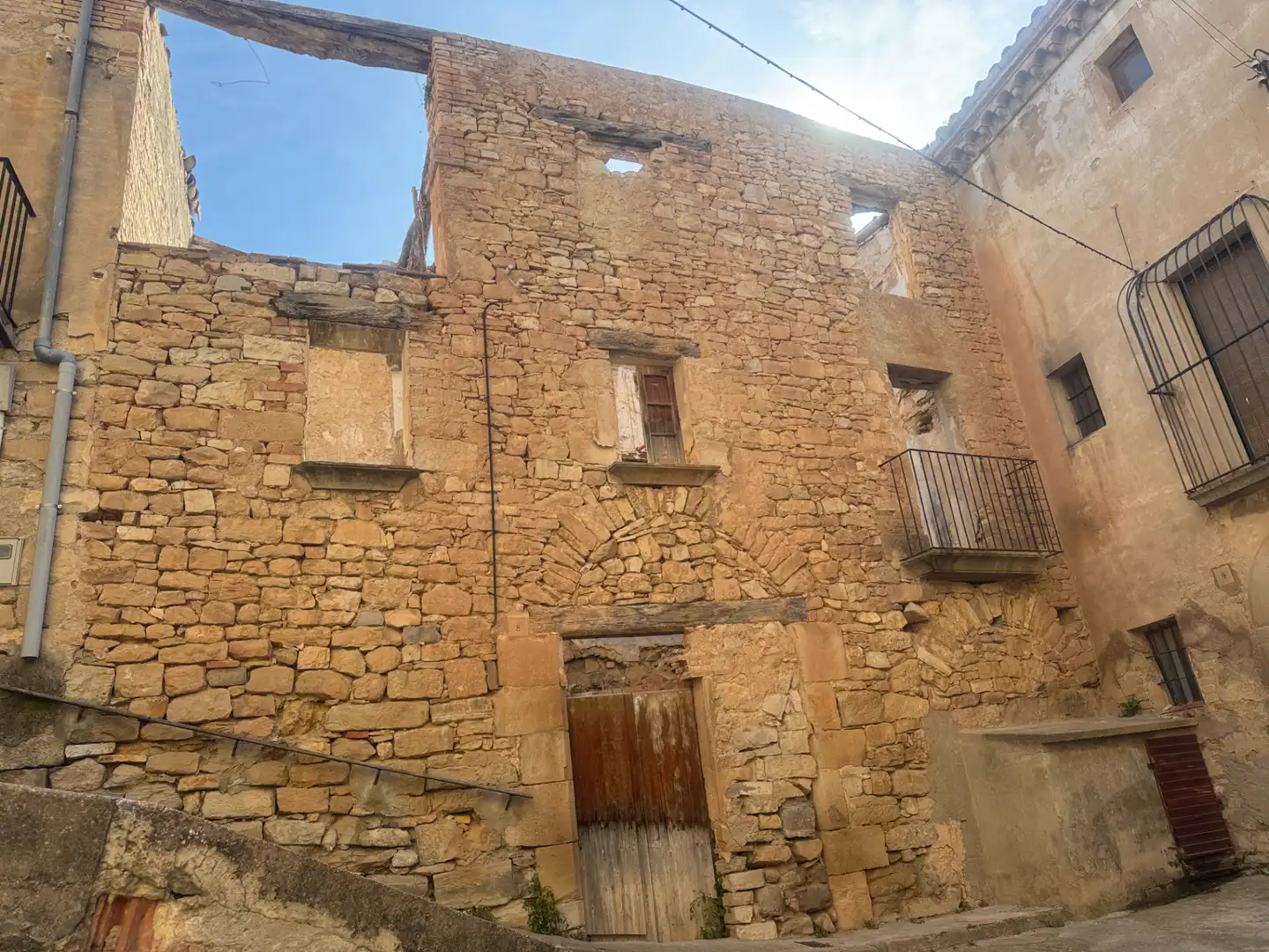 Vista exterior de Casa adosada en venta en Vallbona de Les Monges