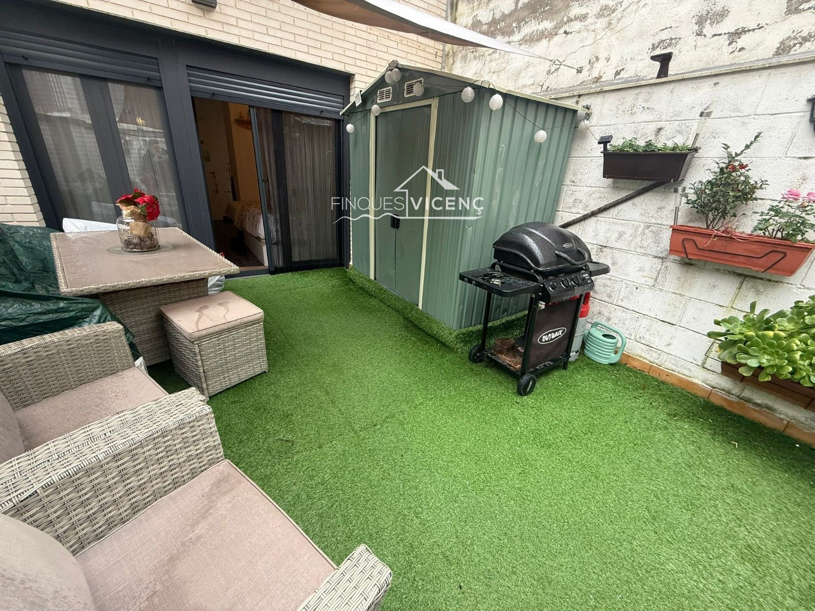 Terrasse von Wohnung zum Verkauf in Els Pallaresos mit Klimaanlage und Heizung