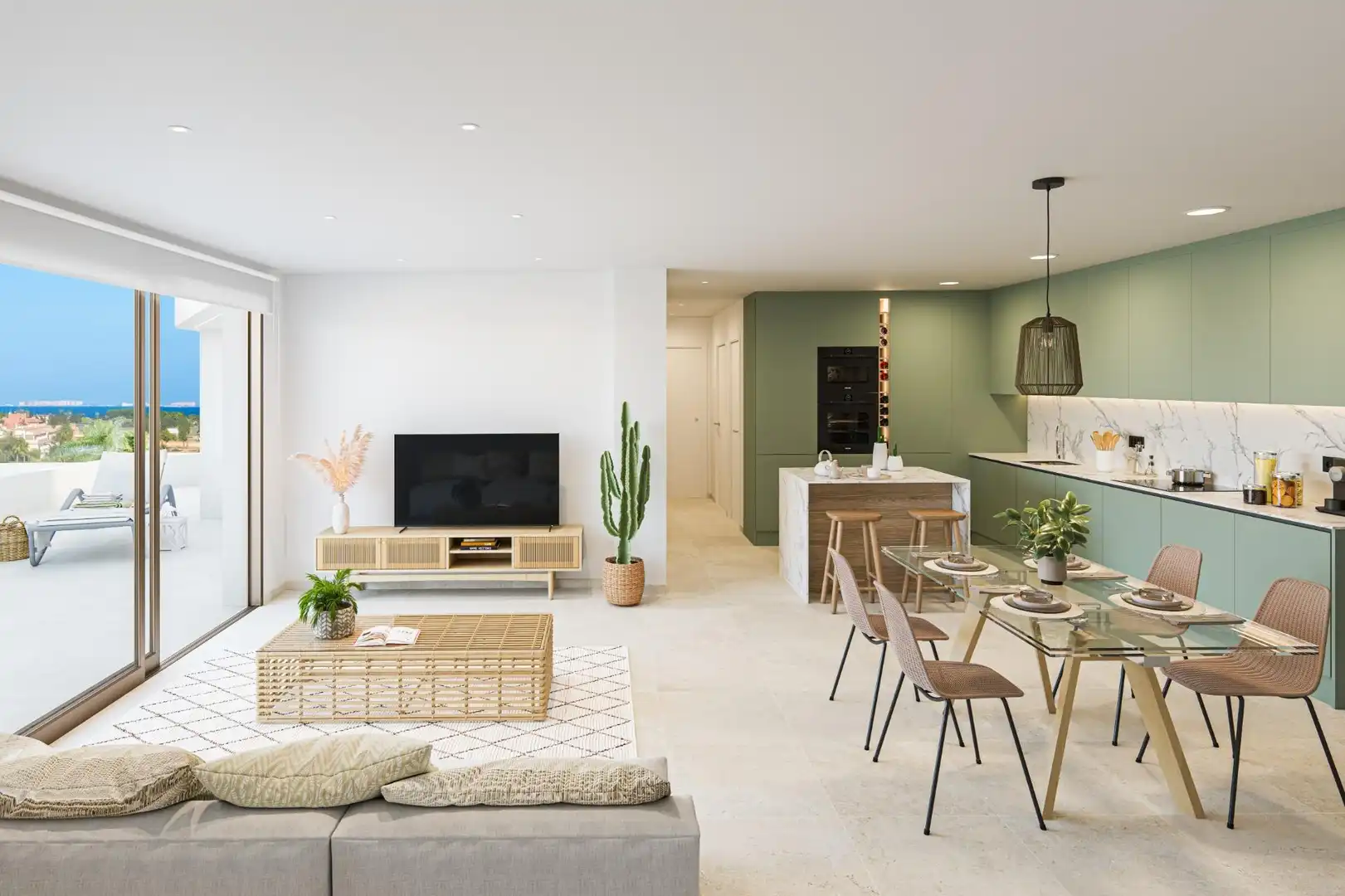 Appartement compact avec piscine à vendre à Las Lomas de Rame - Bahía Bella, imagen 2