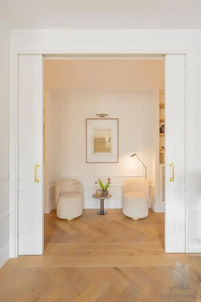 Wohnzimmer von Wohnung zum Verkauf in Madrid mit Klimaanlage, Heizung und Terrasse