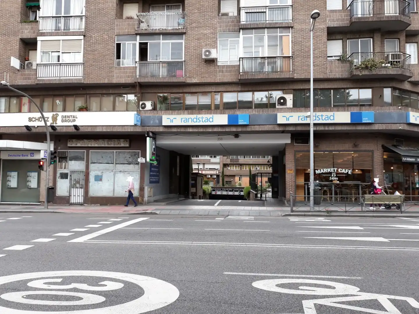 Vista exterior de Garaje en venta en Madrid