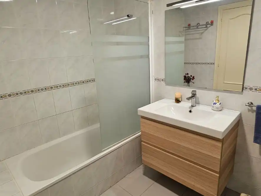 Bathroom of Flat for sale in Loiu  with Heating, Parquet flooring and Terrace