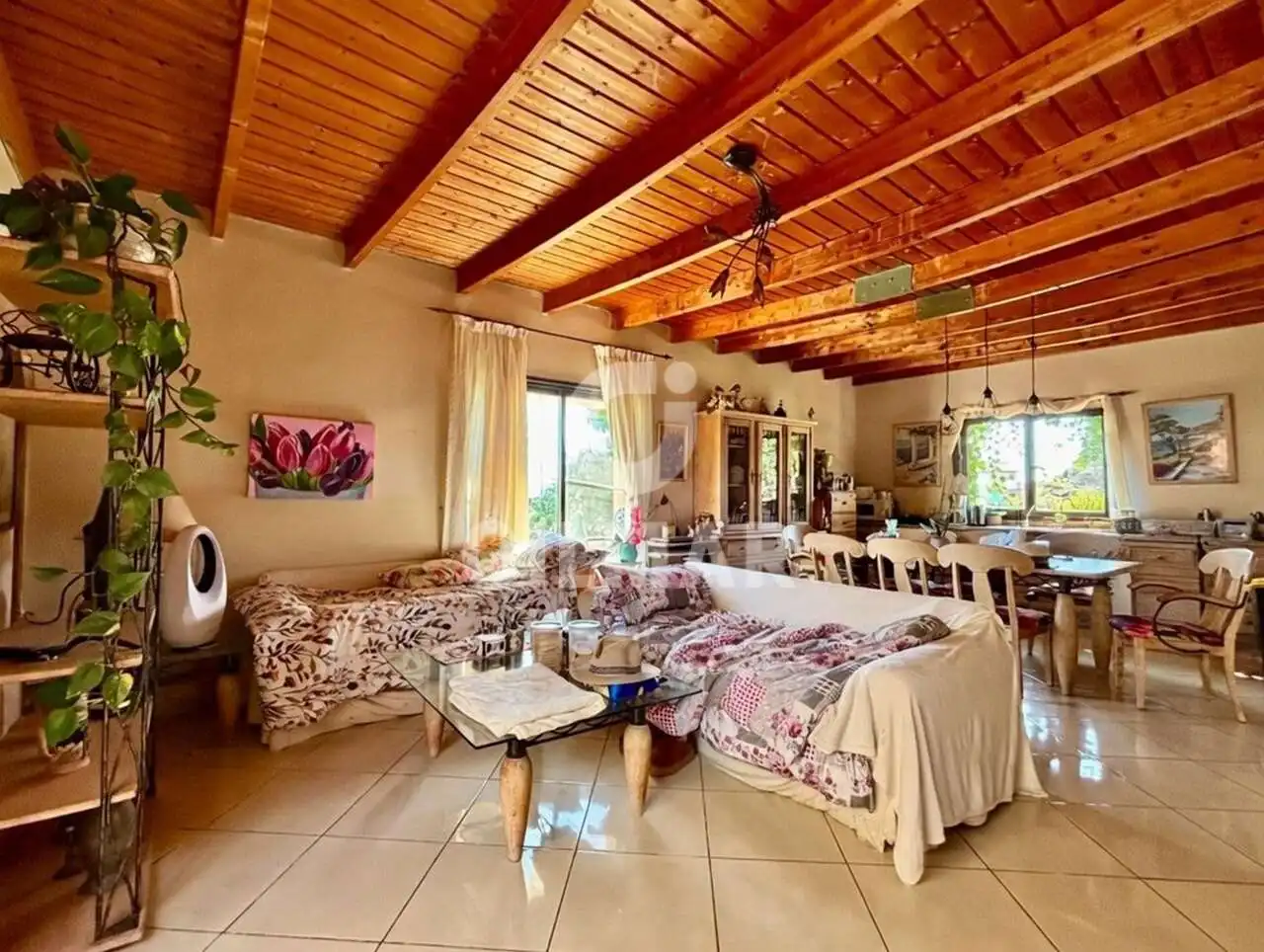 Wohnzimmer von Country house zum Verkauf in Guía de Isora mit Möbliert