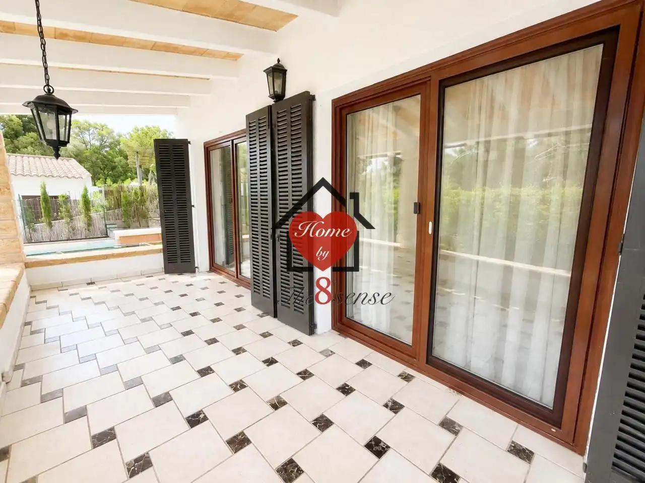 Terrace of Houses for rent in Calvià  with Air Conditioner, Heating and Private garden