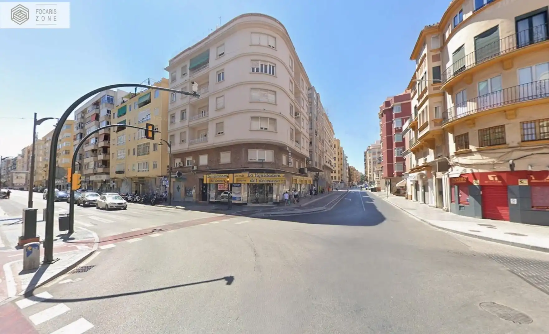 Vista exterior de Local de lloguer en Málaga amb Aire condicionat