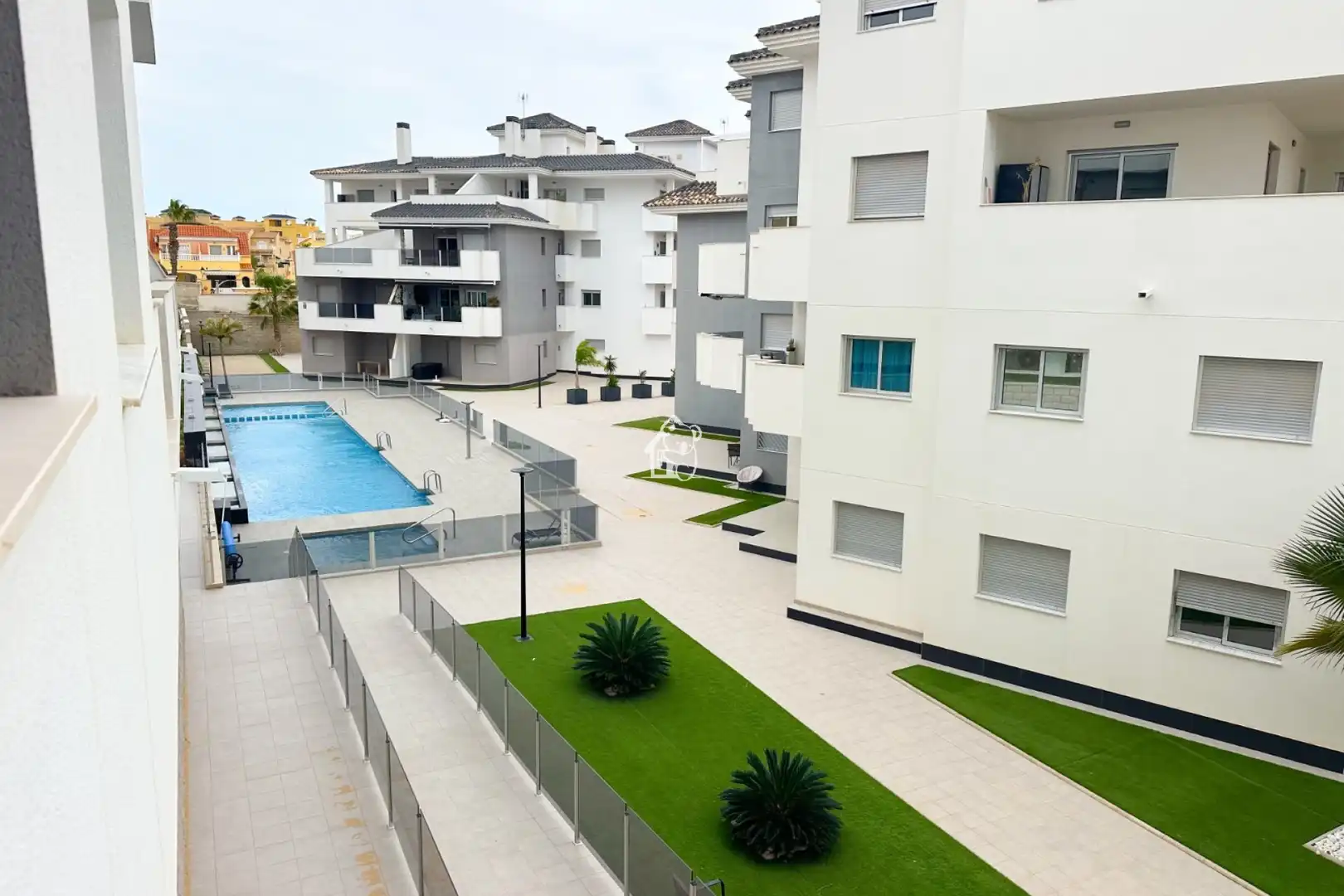 Swimming pool of Apartments for rent in Orihuela  with Air Conditioner, Terrace and Furnished