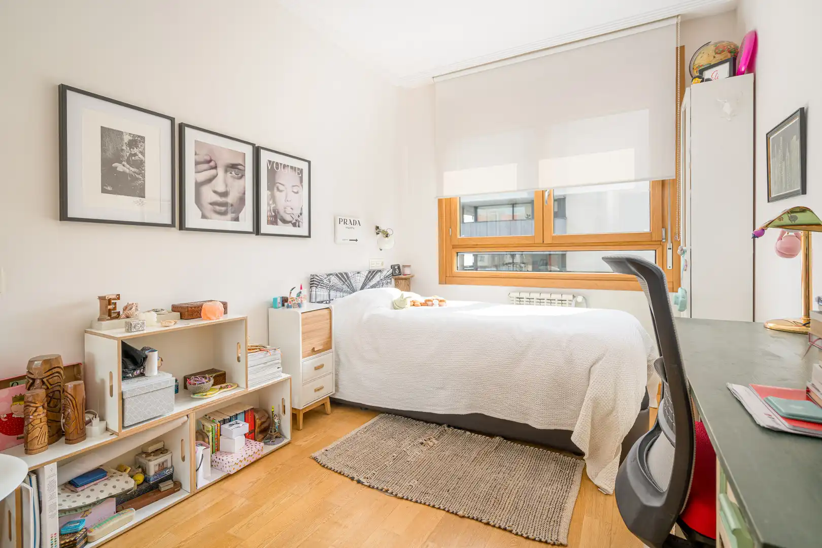 Schlafzimmer von Wohnung zum Verkauf in Gijón  mit Heizung und Parkett