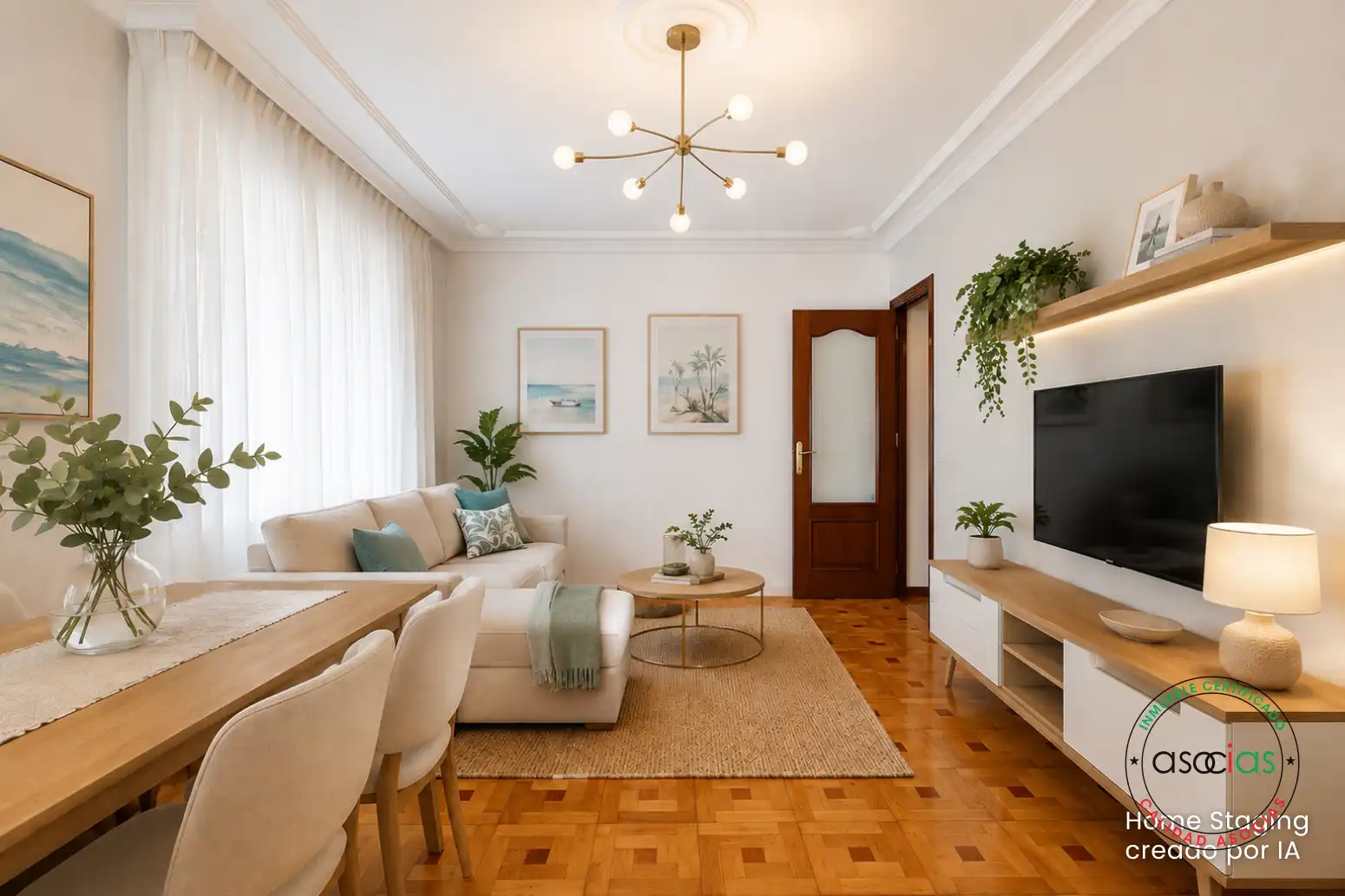 Sala de estar de Piso en venta en Gijón  con Calefacción