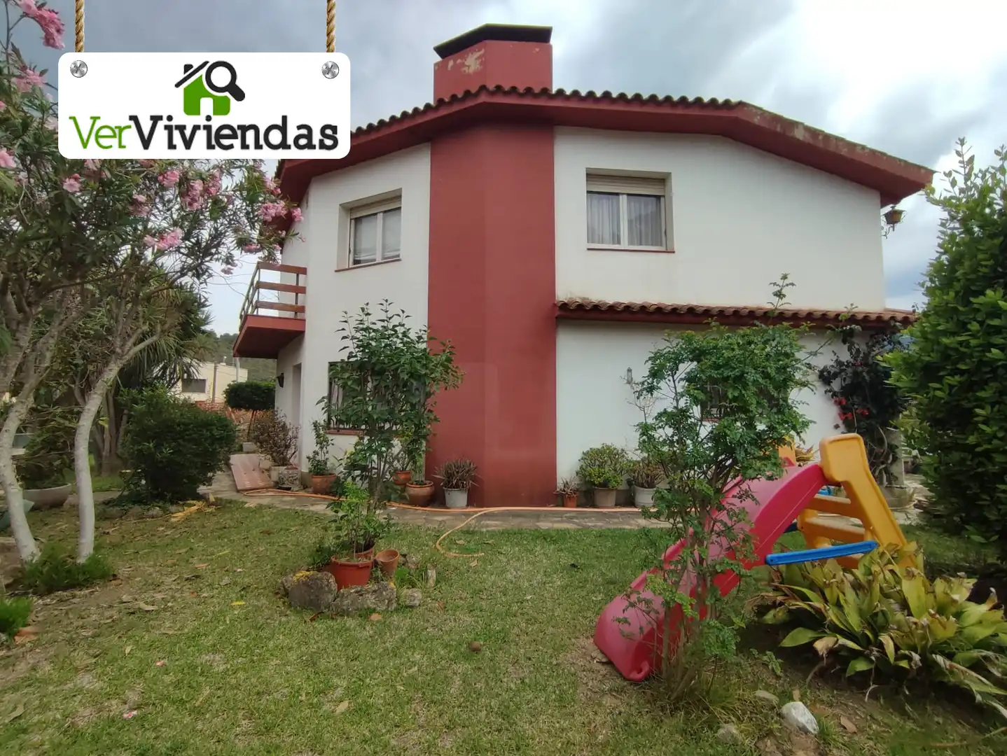Jardín de Casa o chalet en venta en Vallirana con Jardín privado, Terraza y Horno