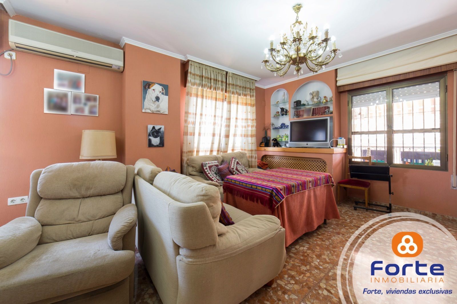 Living room of House or chalet for sale in  Córdoba Capital  with Air Conditioner, Heating and Terrace