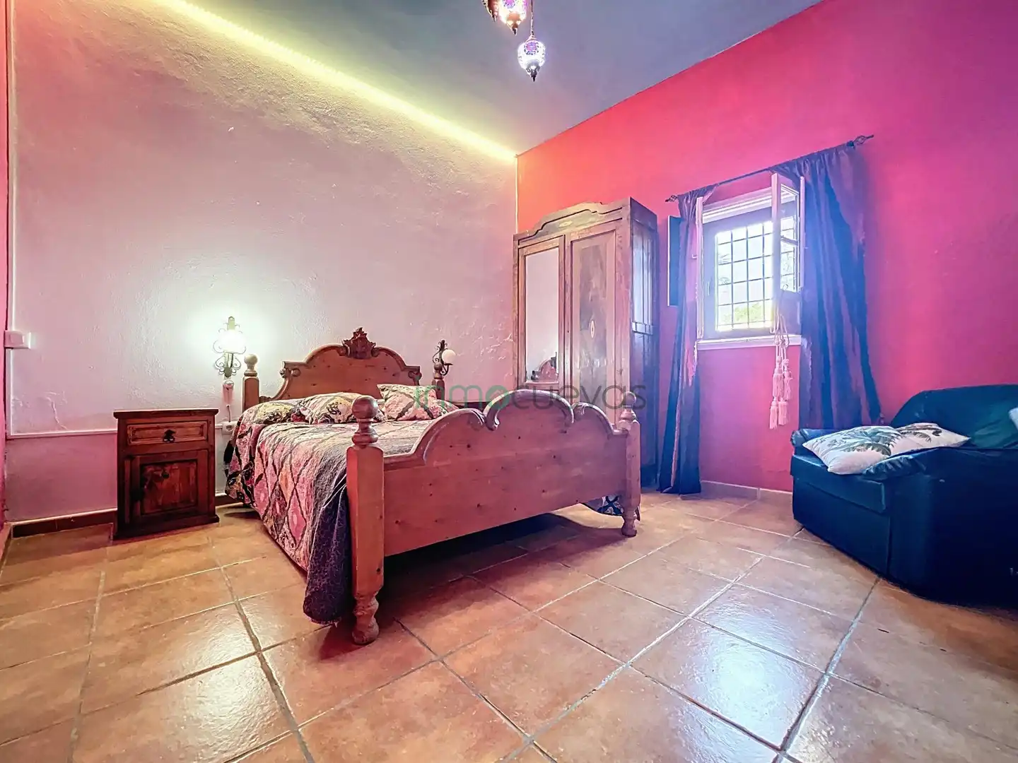 Bedroom of Country homes for rent in Vera  with Heating, Private garden and Terrace