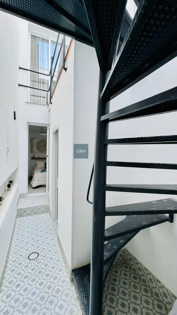 Terraza de Apartamento de alquiler en Sanlúcar de Barrameda con Aire acondicionado, Amueblado y Balcón